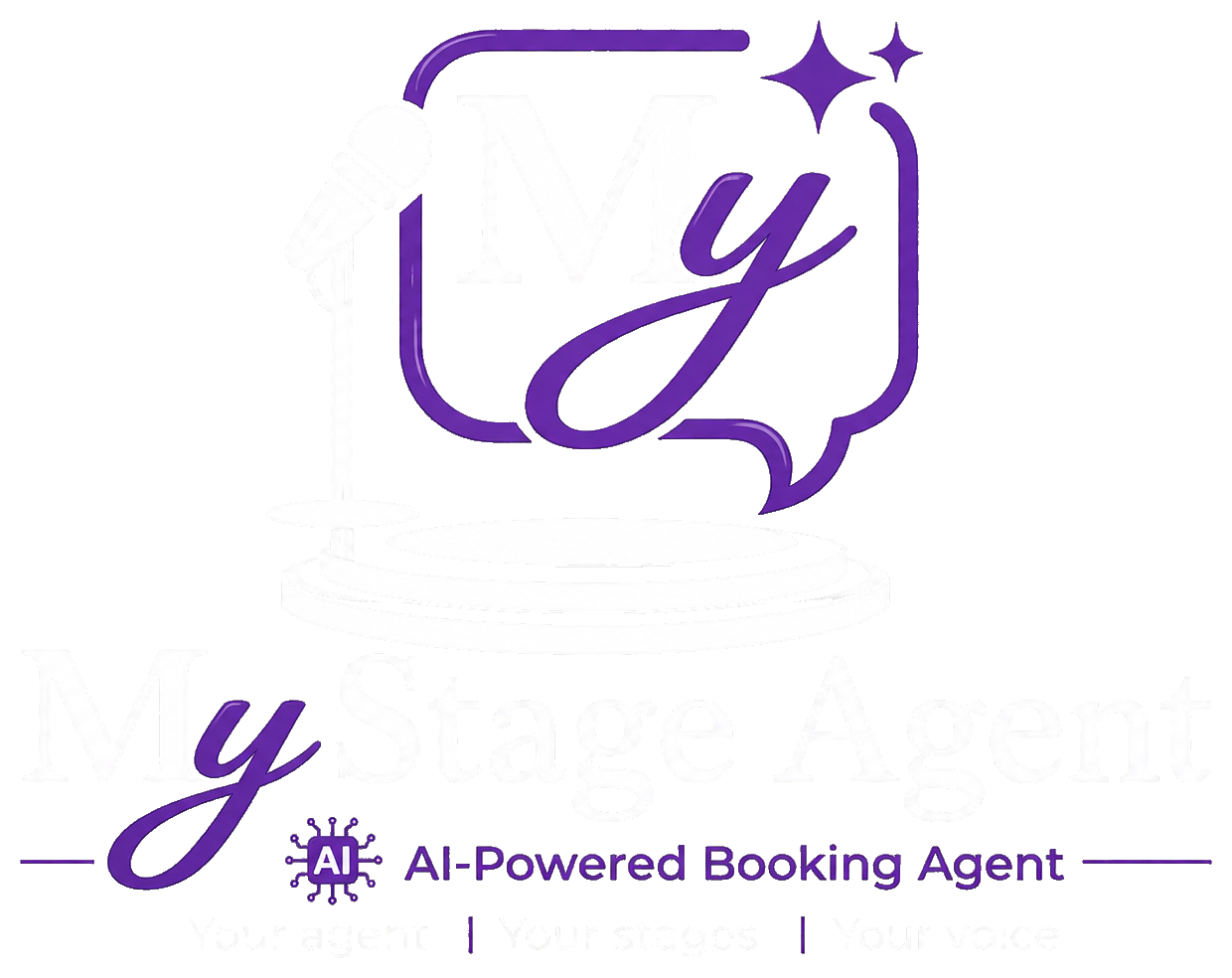 My Stage Agent. AI-Powered Booking Agent. Your agent, your stages, your voice.